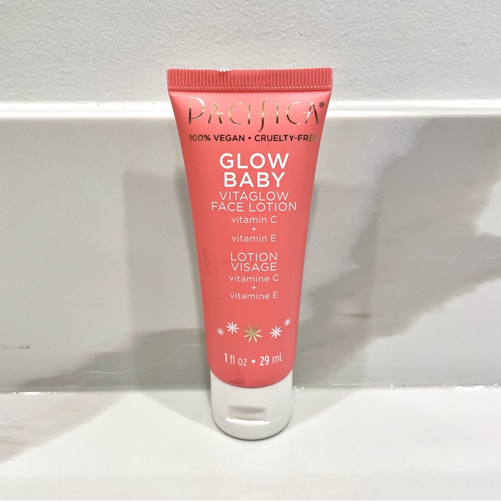🟠5/$25 NEW Pacifica Glow Baby Vitaglow Face Lotion w/ Vitamin C & E (mini size)